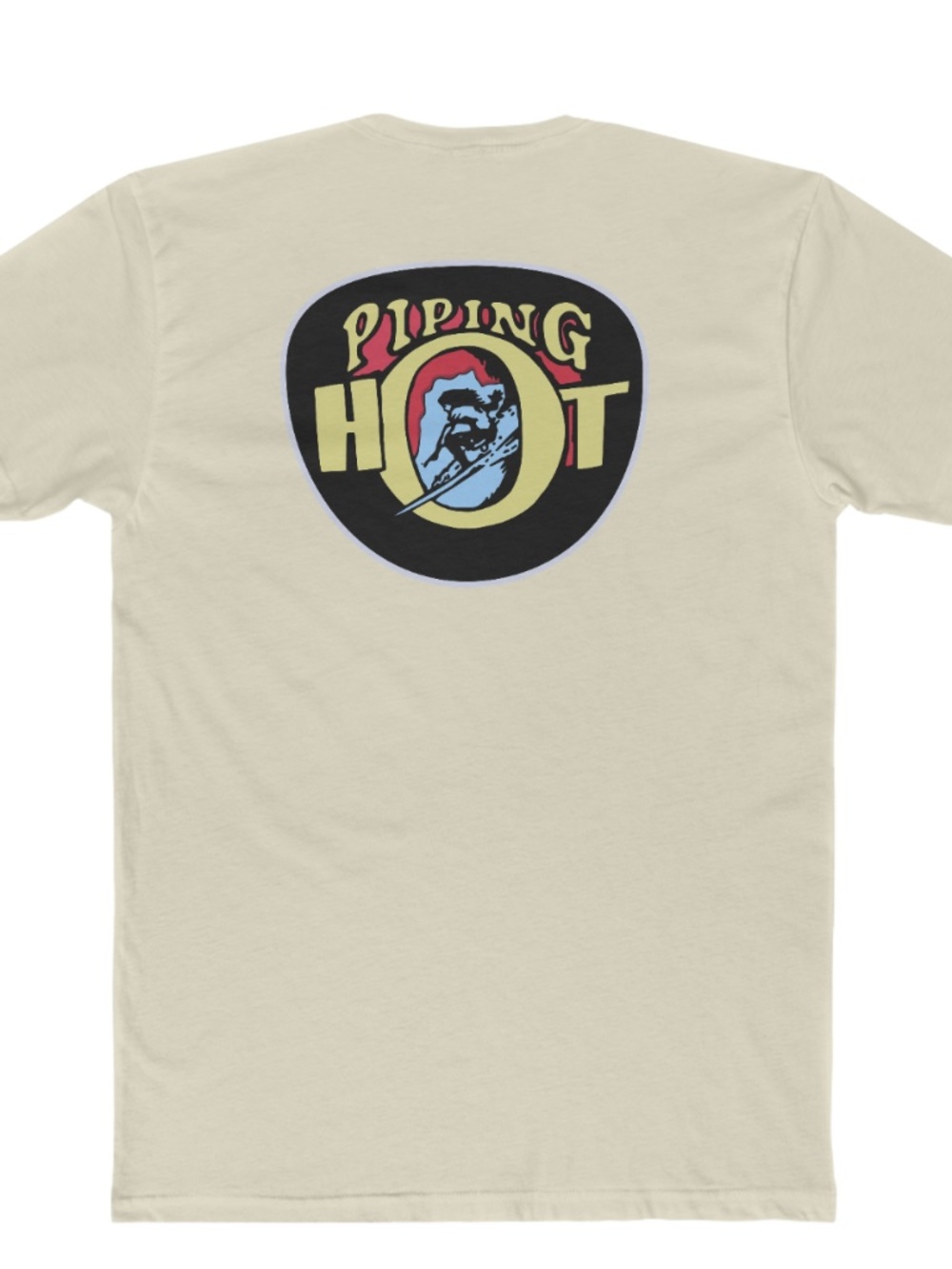70s retro PIPING HOT Surfing T-shirt  ( Surfer tee - Surf tee)